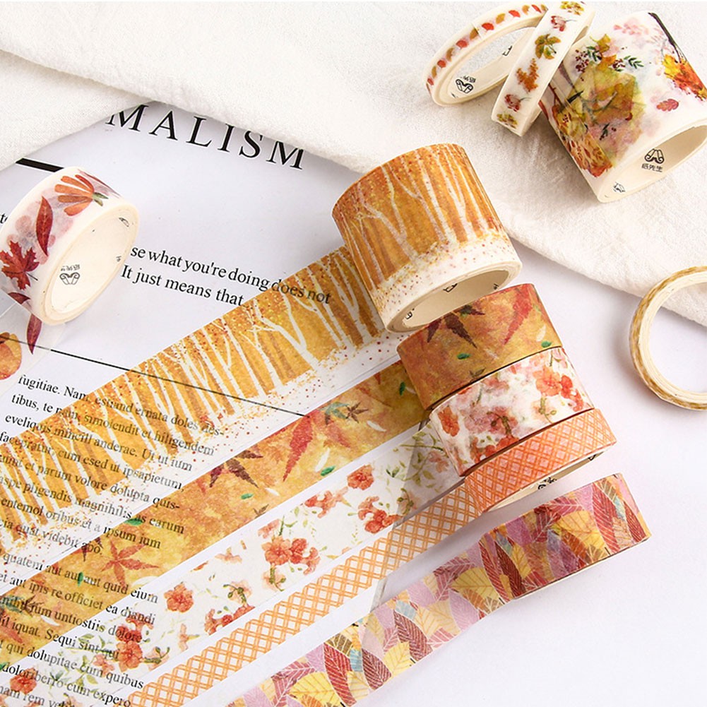 10pcs/lot Cute Japanese Mermaid Animal Washi Tape Set Masking Tape Bullet