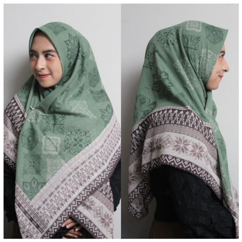 KERUDUNG SEGIEMPAT VOAL PRINTING SYARI PART 2-2.3