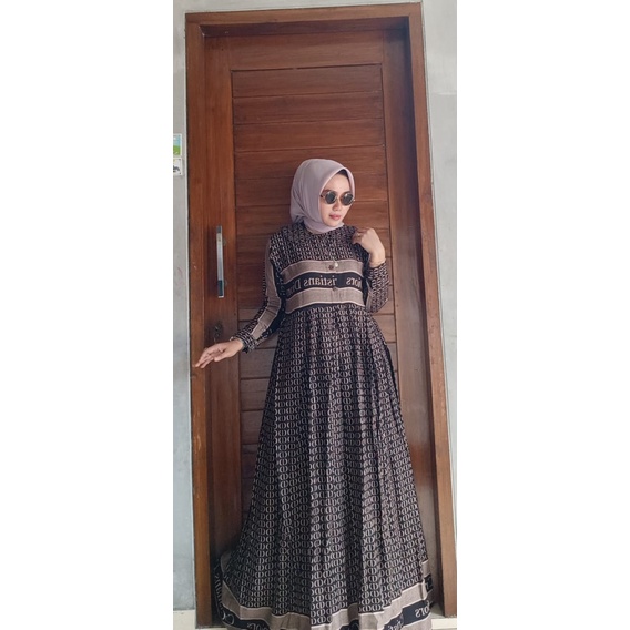 Dori Dress Original By Alhaya /gamis alhaya/paling best seller/gamis terbaru2022