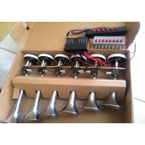Unik klakson telolet 6 corong 14 tombol Berkualitas