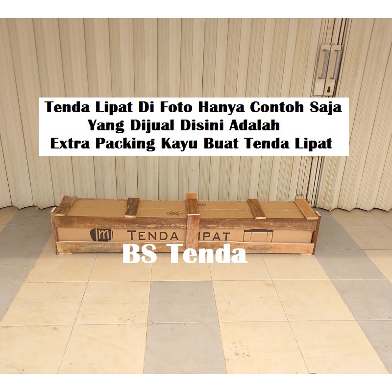 Extra Packing Kayu Buat Tenda Lipat