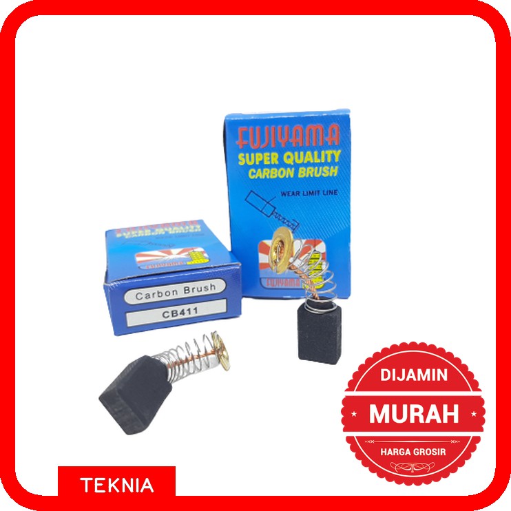 Carbon Brush CB-411  FUJIYAMA - Carbon Brush Arang