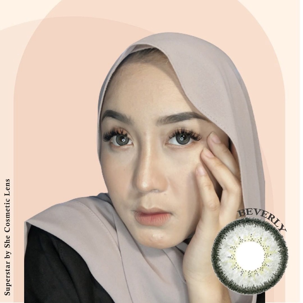 [PILIH LOKAL] Superstar Beverly softlens warna  bulanan