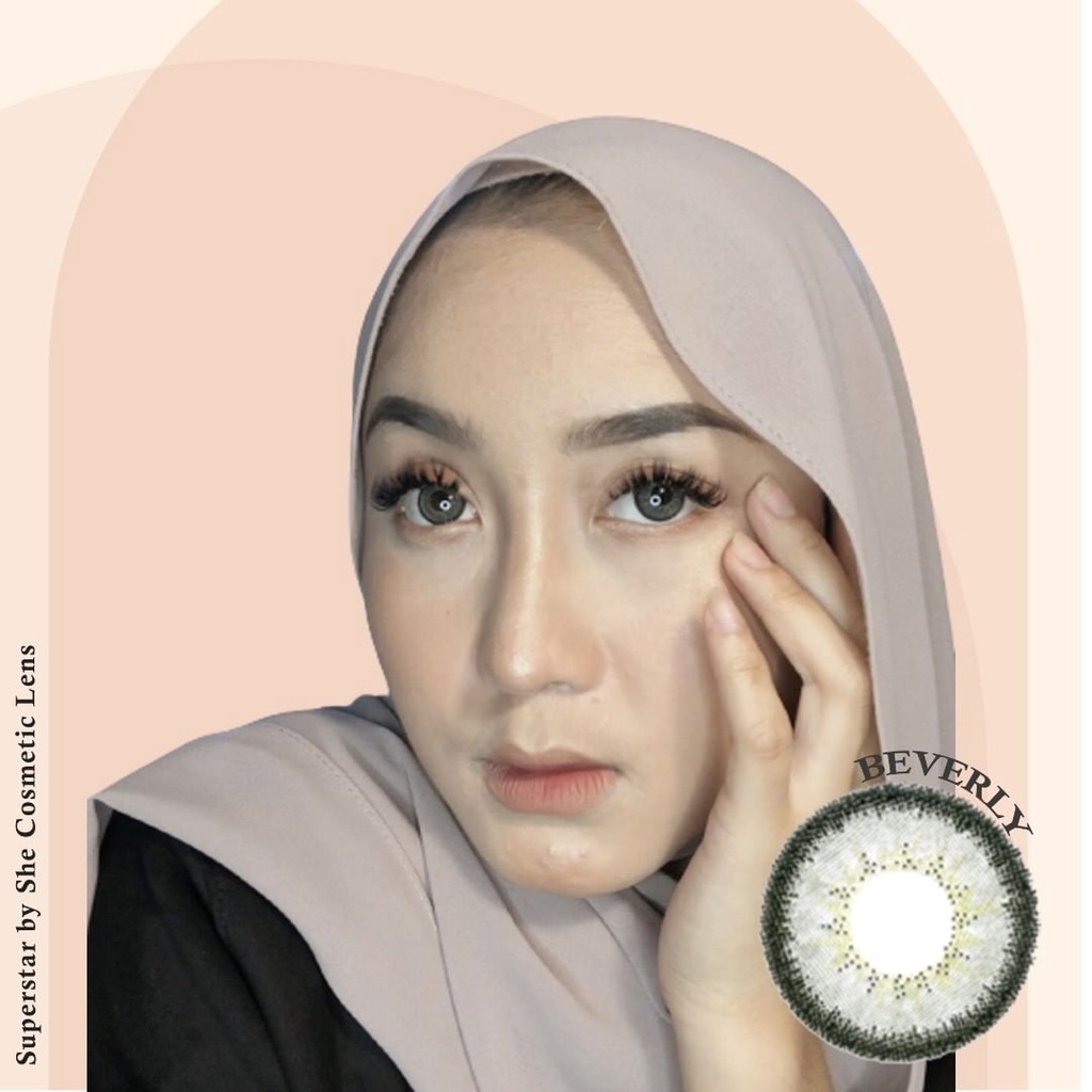 Superstar Beverly softlens warna  bulanan