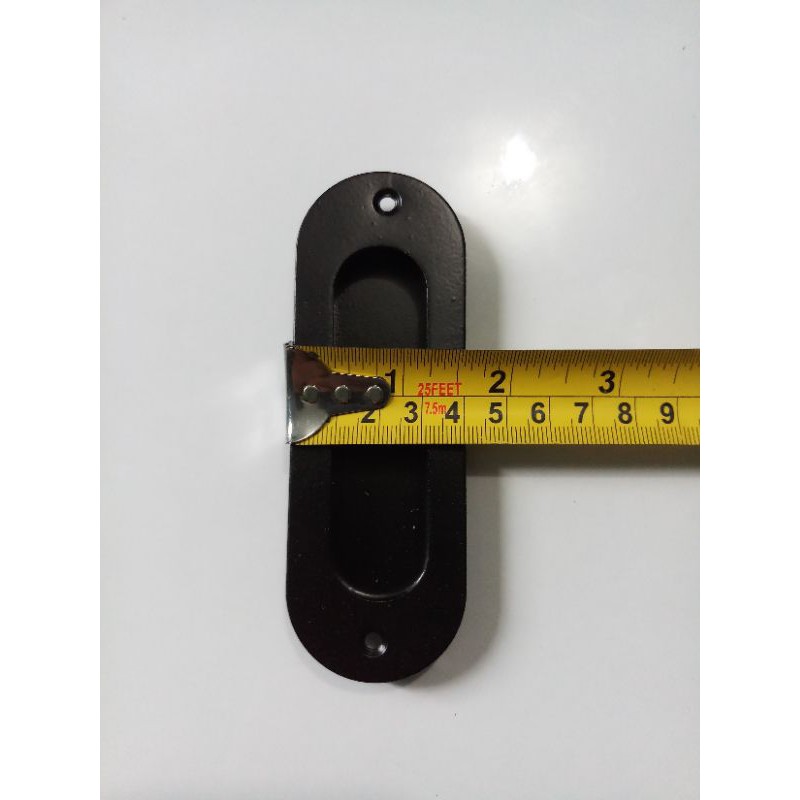 Tarikan kom Oval HITAM / Handle kom / Tarikan pintu dorong sliding