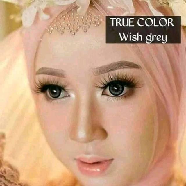 SOFTLENS WISH / soflens Big eyes - black and grey