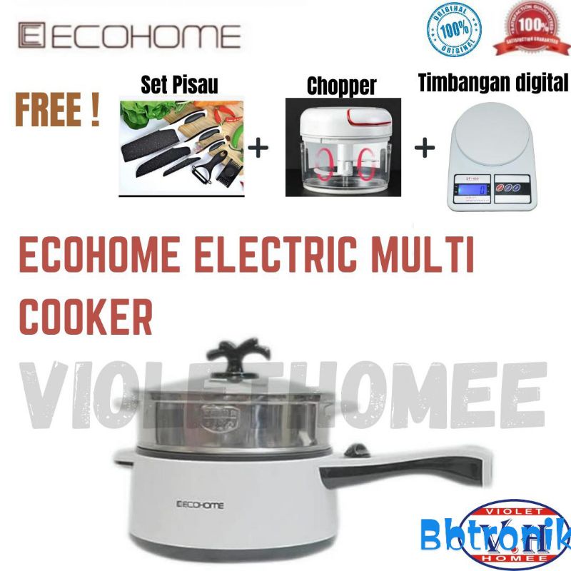 Jual Ecohome Electric Multi Cooker Shopee Indonesia