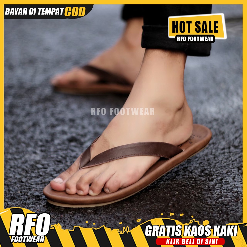 Sandal Jepit Kulit Pria Cevany Sandal Original Sendal Jepit Kulit Pria Sandal Jepit Kulit Sandal
