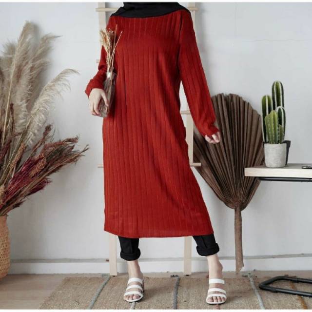 TUNIK JUMBO// TUNIK RAJUT// TUNIK MURAH
