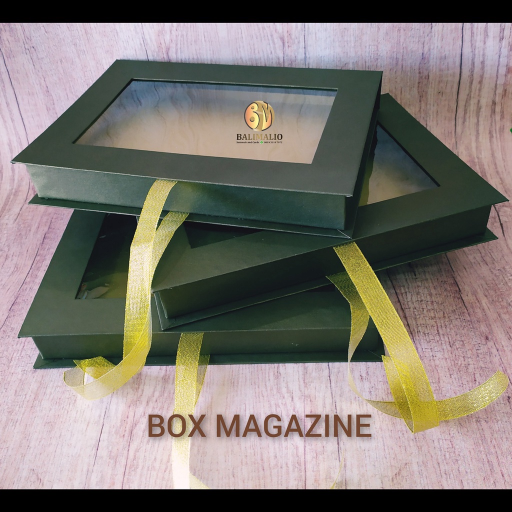 

BOX DENGAN LOBANG MIKA / Box Magazine / Box Kado / Box Hampers / Gift Box