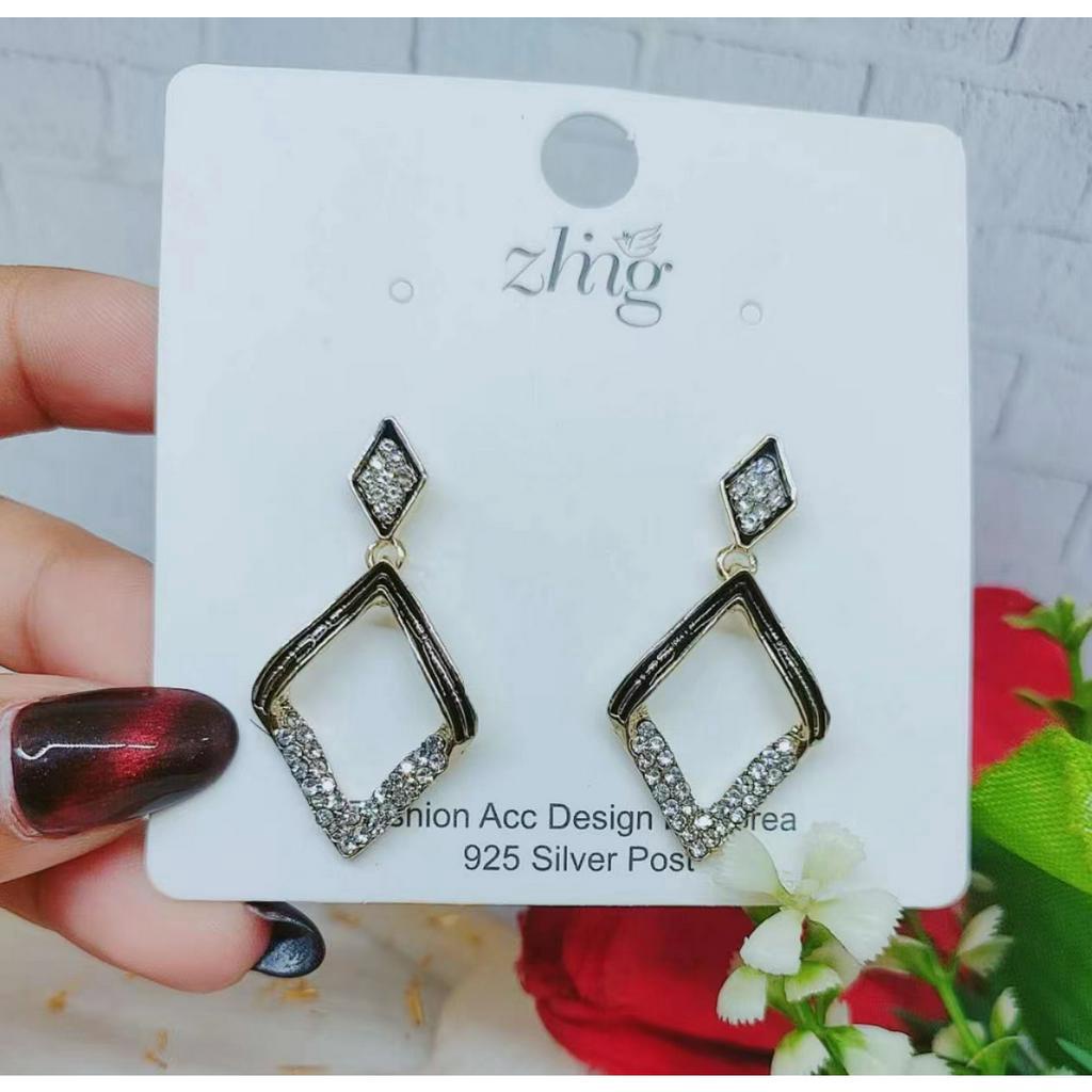 Anting Permata Cantik Perhiasan Fashion Y008 Y009