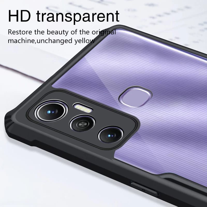 PROMO Case INFINIX HOT 11 / HOT 11s / HOT 11 Play Case Simple Transparent Soft Acrylic Case Armor Prigen Fusion