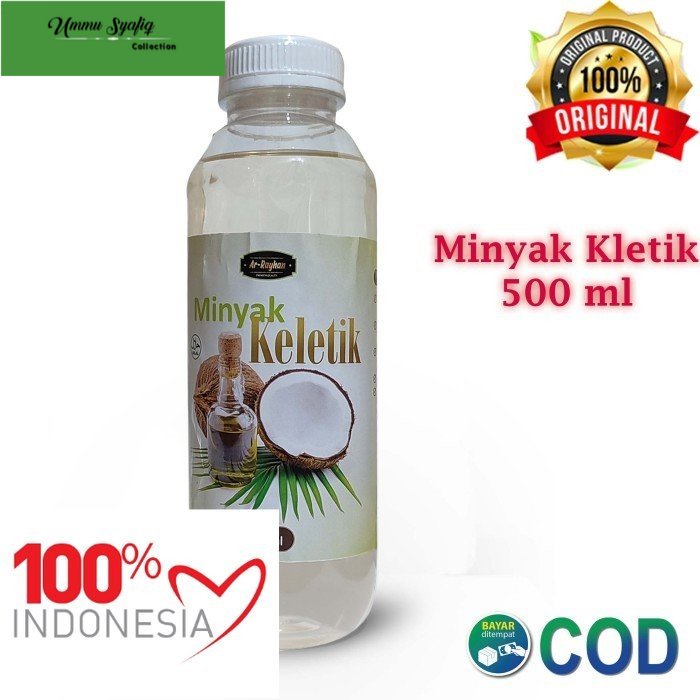 

Minyak Kelapa Asli 500 mlMurni 100% Klentik Keletik Kelentik Lentik