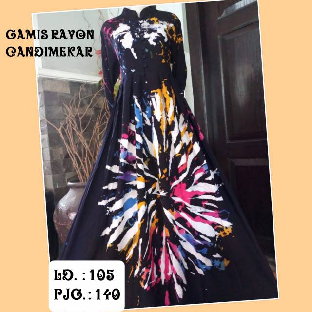 Gamis candi mekar