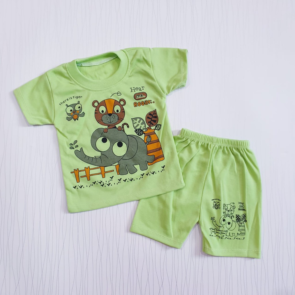 cyand clothing - setelan pakaian anak cowo pendek hear me roar