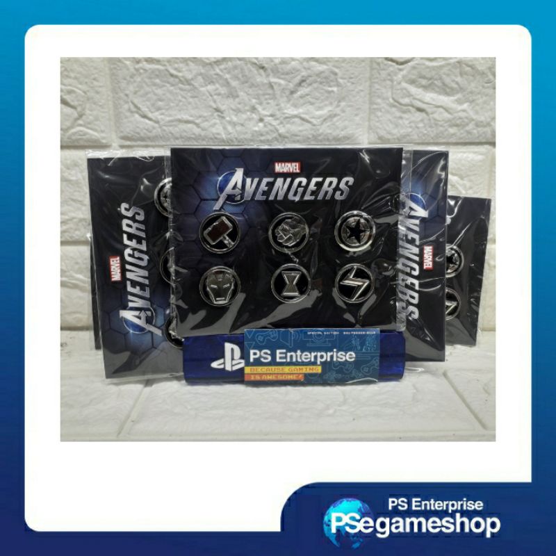 Marvel Avengers Game Limited Edition Pin Set