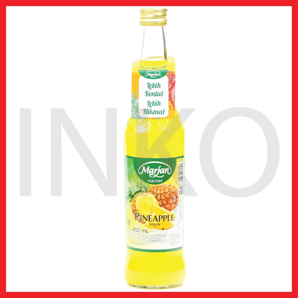 

MARJAN SQUASH RASA PINEAPPE NANAS BOTOL 450ML