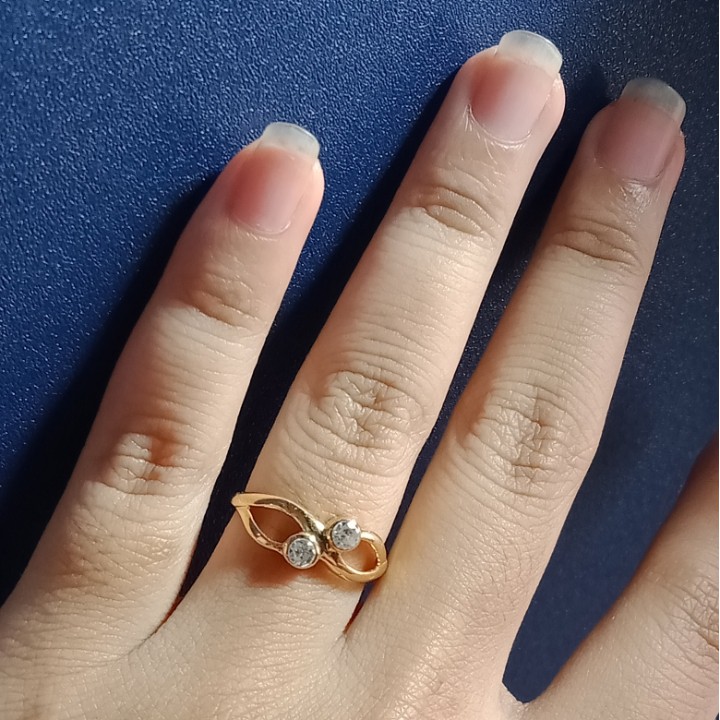 Cincin Emas 17K - 2.1 gr Kadar 750 - 950