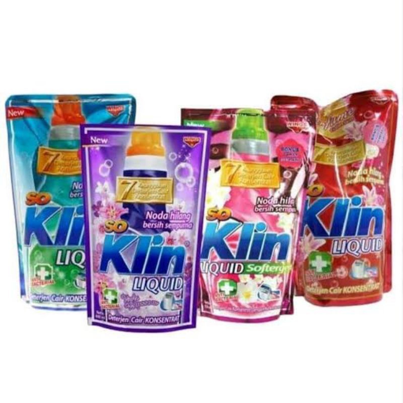 SO KLIN DETERGENT LIQUID CAIR 400 ML