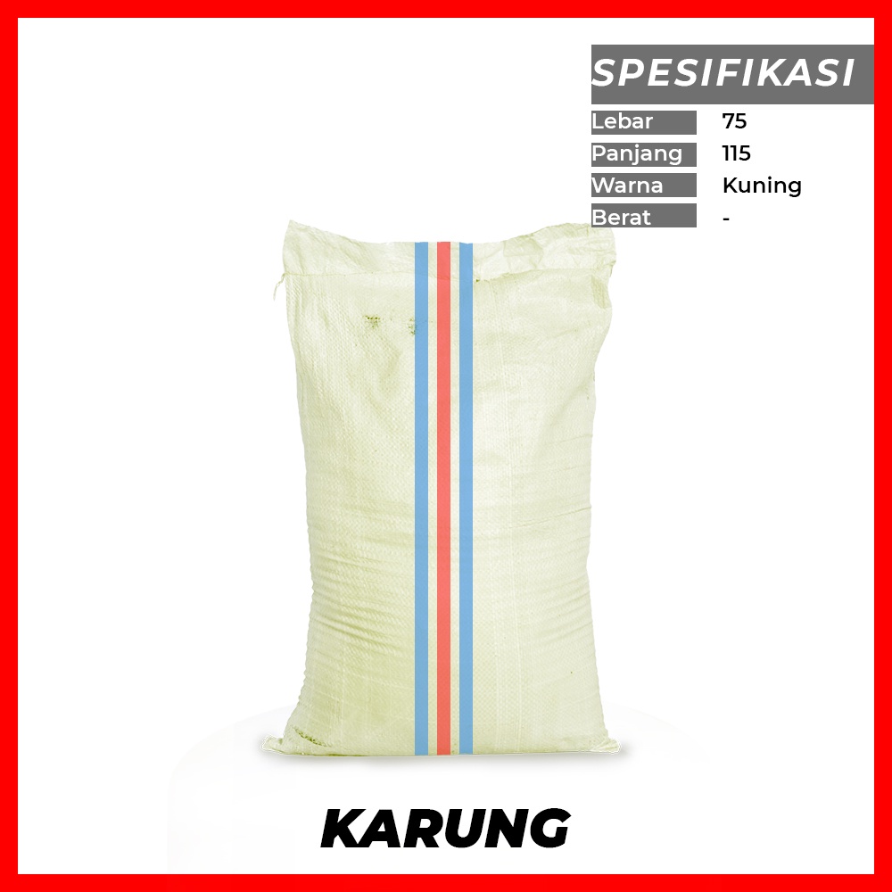 KARUNG PLASTIK 75x115 cm