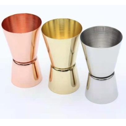 Jigger Stainless GOLD/ROSEGOLD / Measurement CUP Stainless / Zigger Stainless