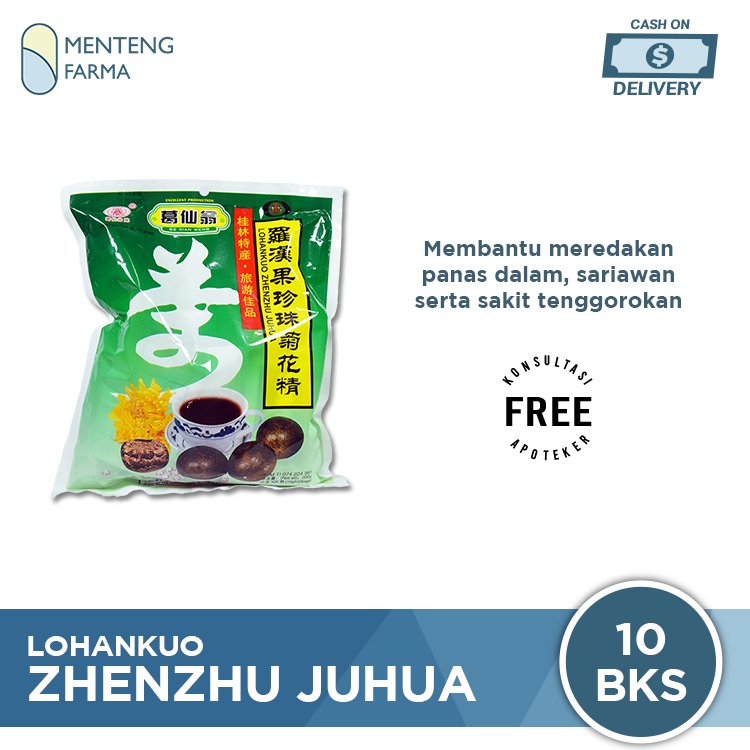 Lohankuo Zhenzhu Juhua (Dengan Chrysanthemum) - Isi 10