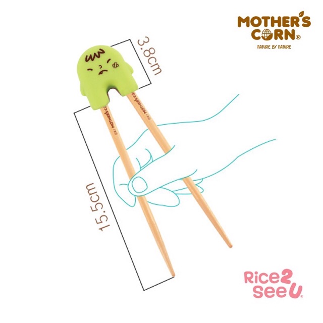 Mother’s corn rice 2 see you training chopstick