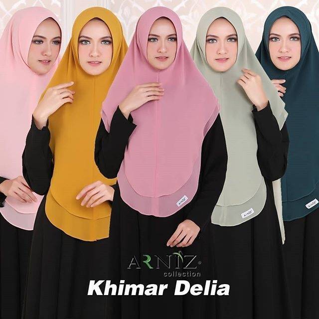 Khimar delia original by arniz collection