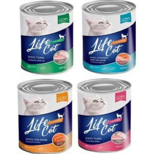 PH.Medan Makanan Basah Life Cat Kaleng Adult/Kitten 400gr