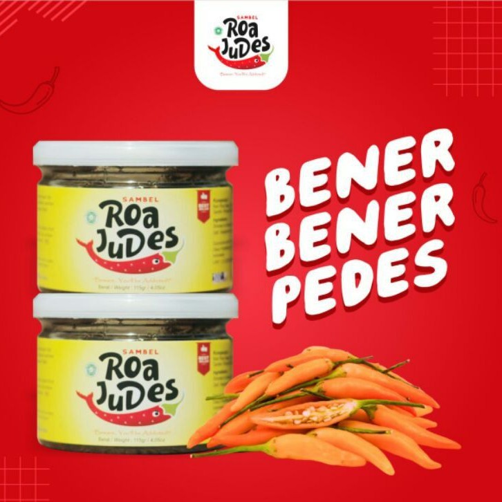 

Sambel Roa Judes ( Paket Isi 3 Jar )