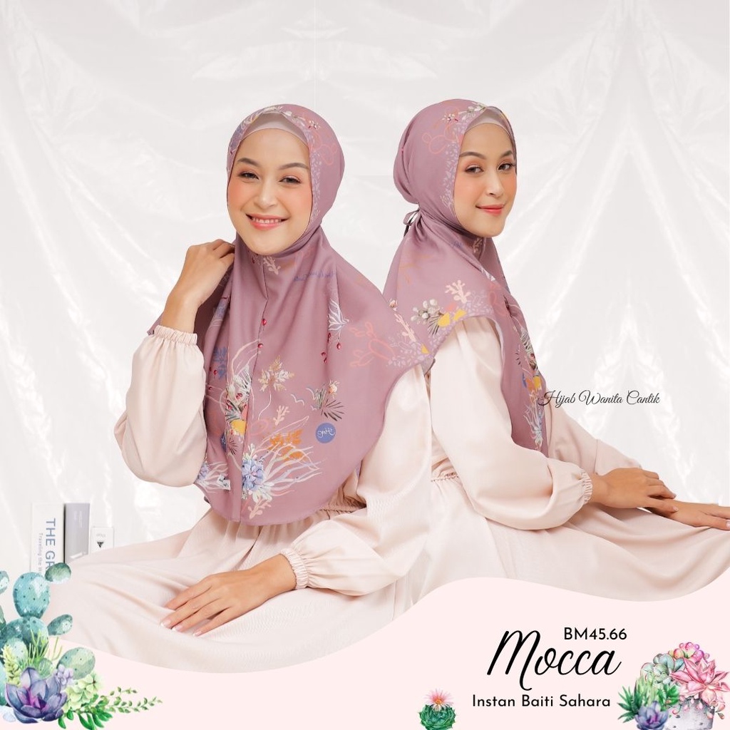Hijabwanitacantik - Instan Baiti Sahara | Hijab Instan | Jilbab Instan-Mocca