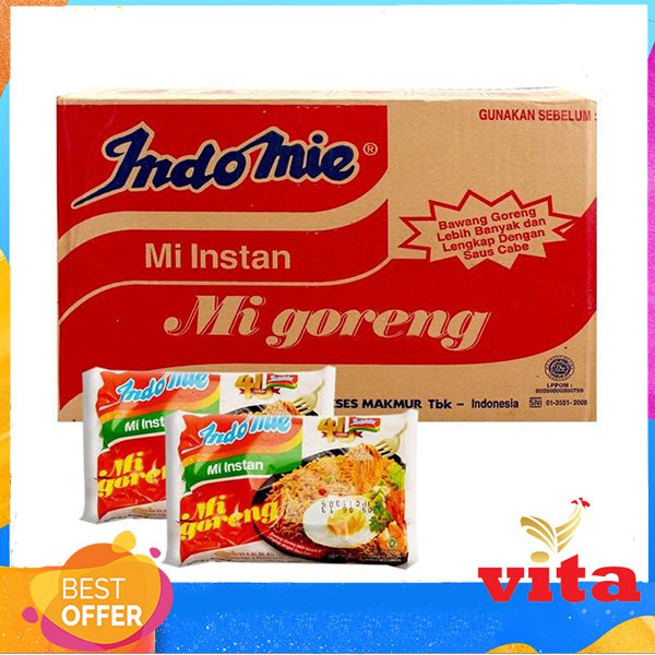 

Indomie Rasa Mi Goreng per dus