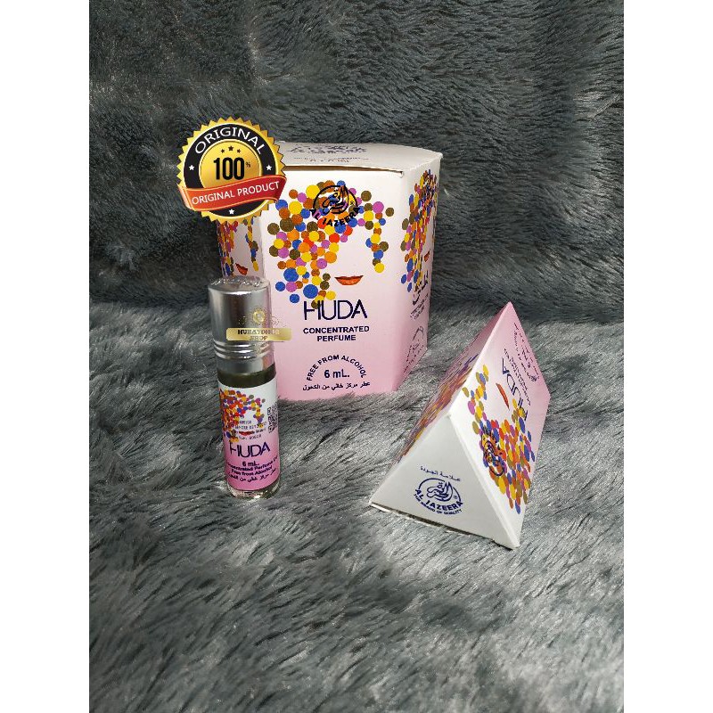 Parfum Roll On Al Jazeera Huda 6ml Original Dan Tahan Lama