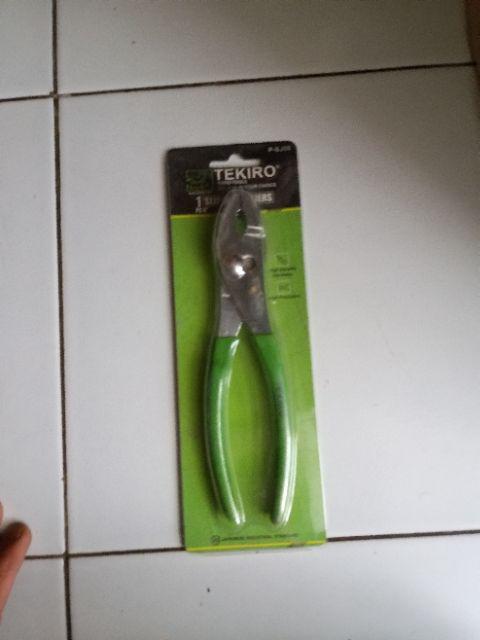 Tang Bongkar Pasang 6 ~ 8 Inch / Slip Joint Pliers Tekiro ( Jepit / Bengkok / Patah )