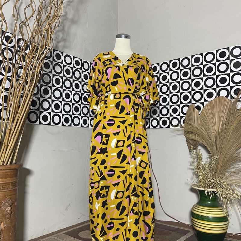 BESTSELLER DASTER KIMONO LENGAN LONCENG RAYON PREMIUM LD 120 PB 125 BUSUI FRIENDLY-MOtif 39