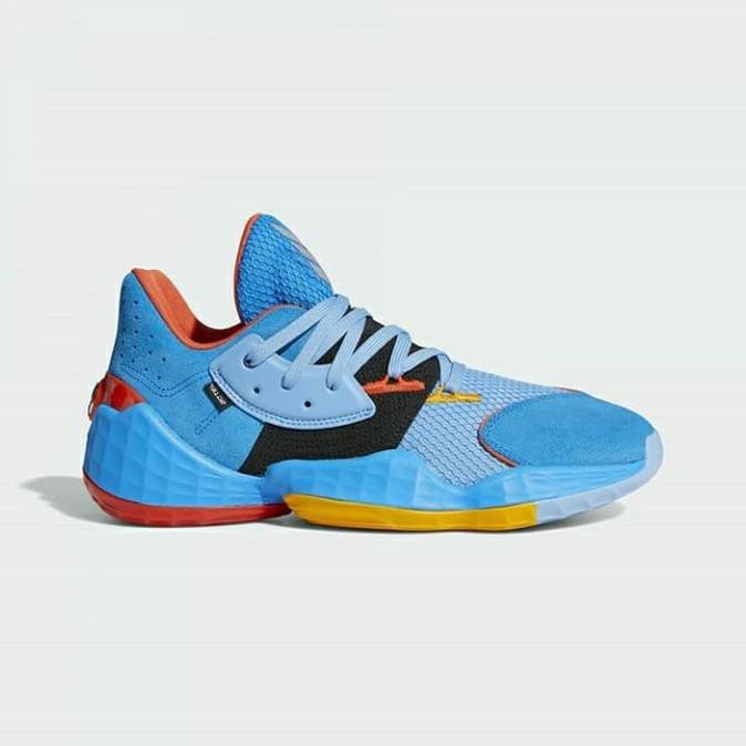 Sepatu Basket Adidas Harden Vol.4 Su Casa Oklahoma Original Pria Angmokio258