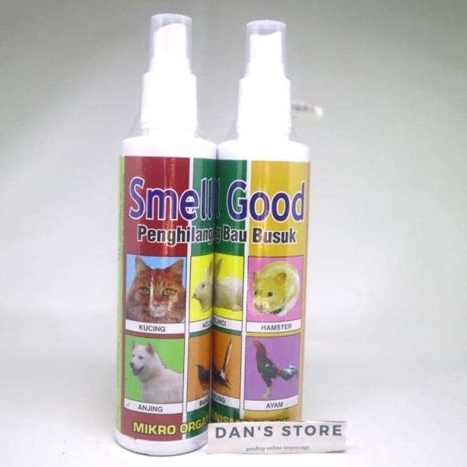 BISA BAYAR DITEMPAT smell good - penghilang bau busuk kandang anjing,kucing dan hewan lain BOOM SALE