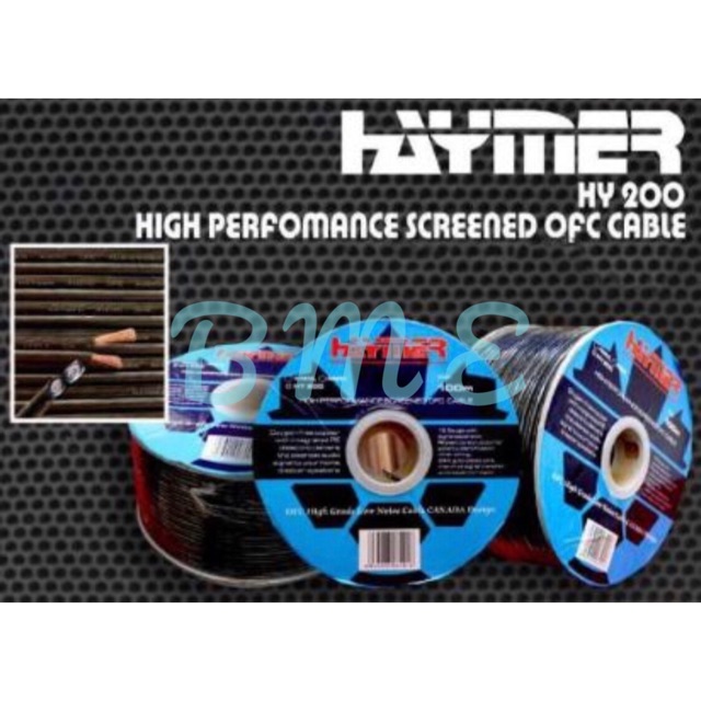 KABEL SPEAKER HAYMER HY200/HY 200 2 X 200 KUALITAS BAGUS ( 100m )