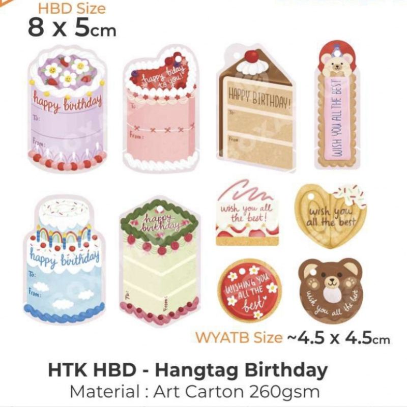 

HANGTAG BIRTHDAY HANG TAG ULANG TAHUN