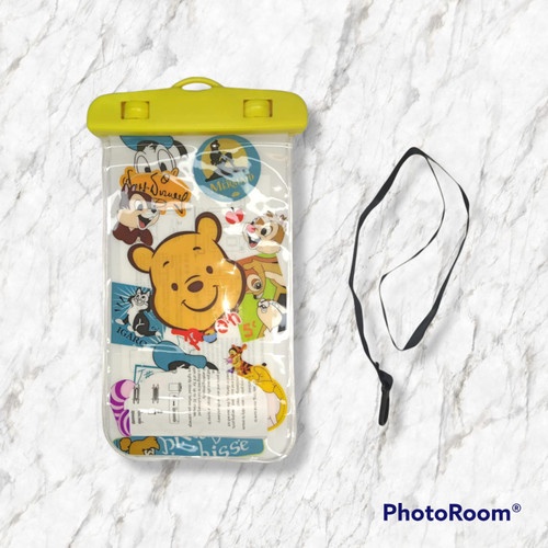 [WINNIE THE POOH]Sarung Handphone Anti Air / Waterproof Handphone