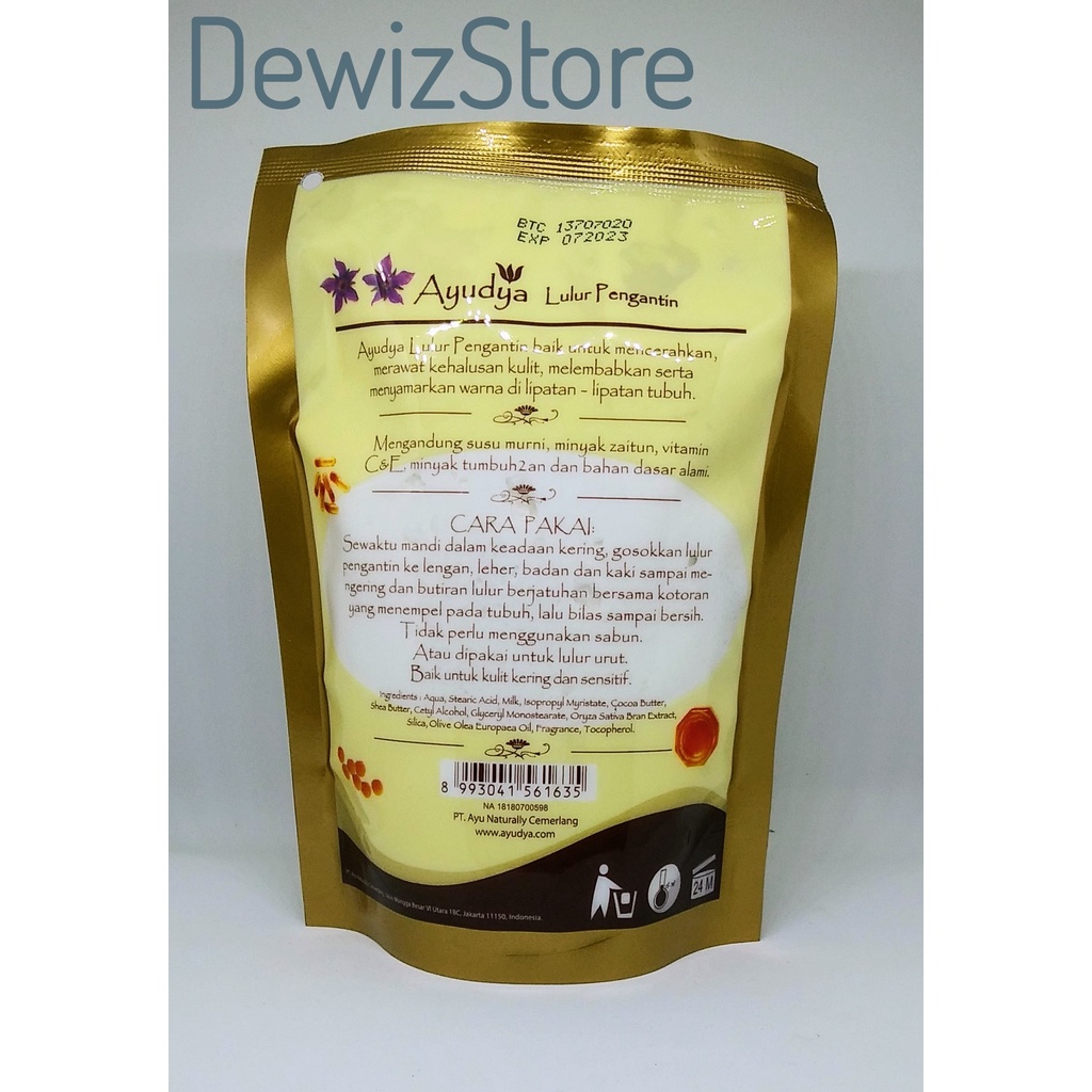 LULUR PENGANTIN AYUDYA 300gr