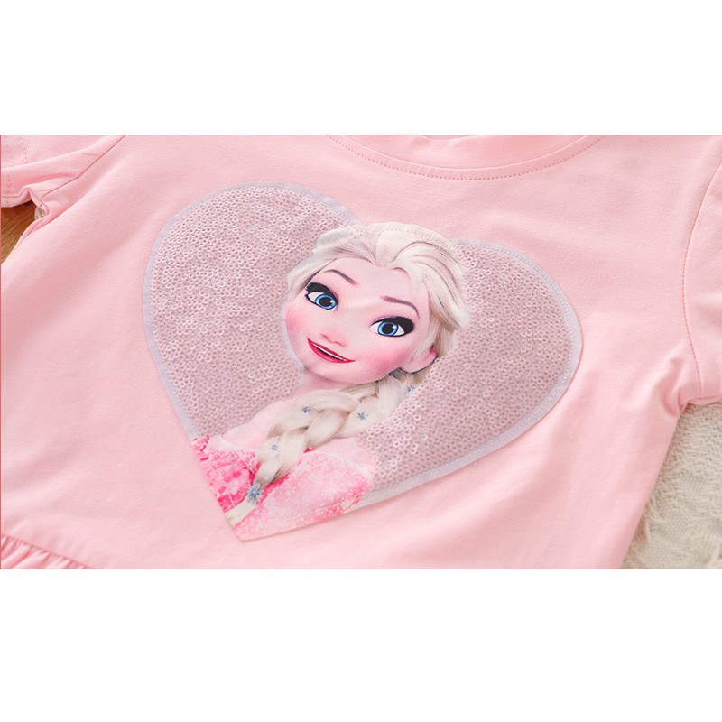 BAJU DRESS ANAK PEREMPUAN PRINCESS DISN3Y DRESS KEMBANG