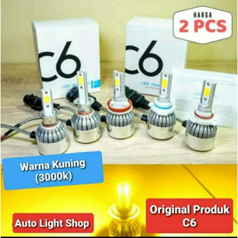 Led H8.H11.H16 Kuning 3000k