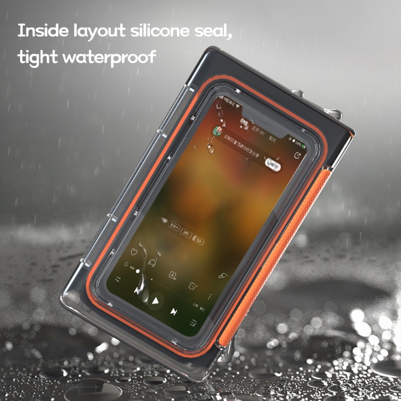 VIVI   Second Generation Shower Phone Holder Waterproof Phone Case Mount 360° Rotation