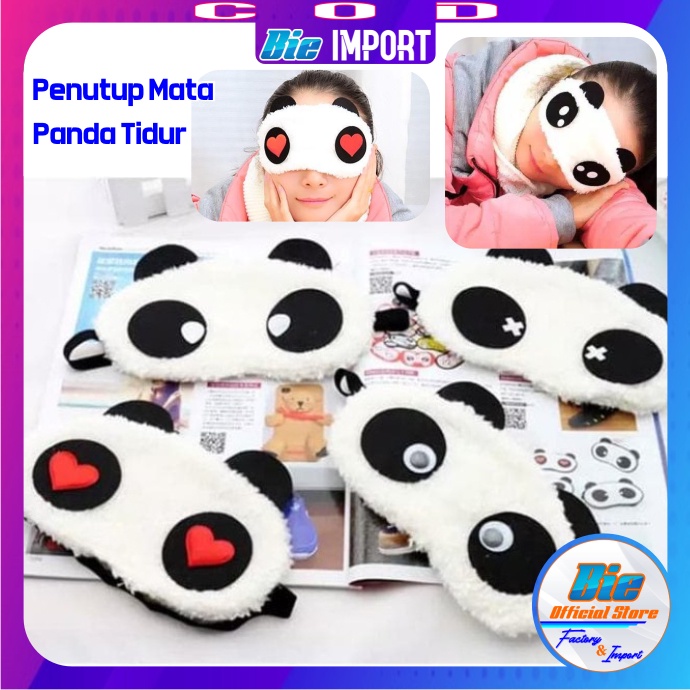 Penutup Mata Tindur Karakter Panda Impor Best Seller