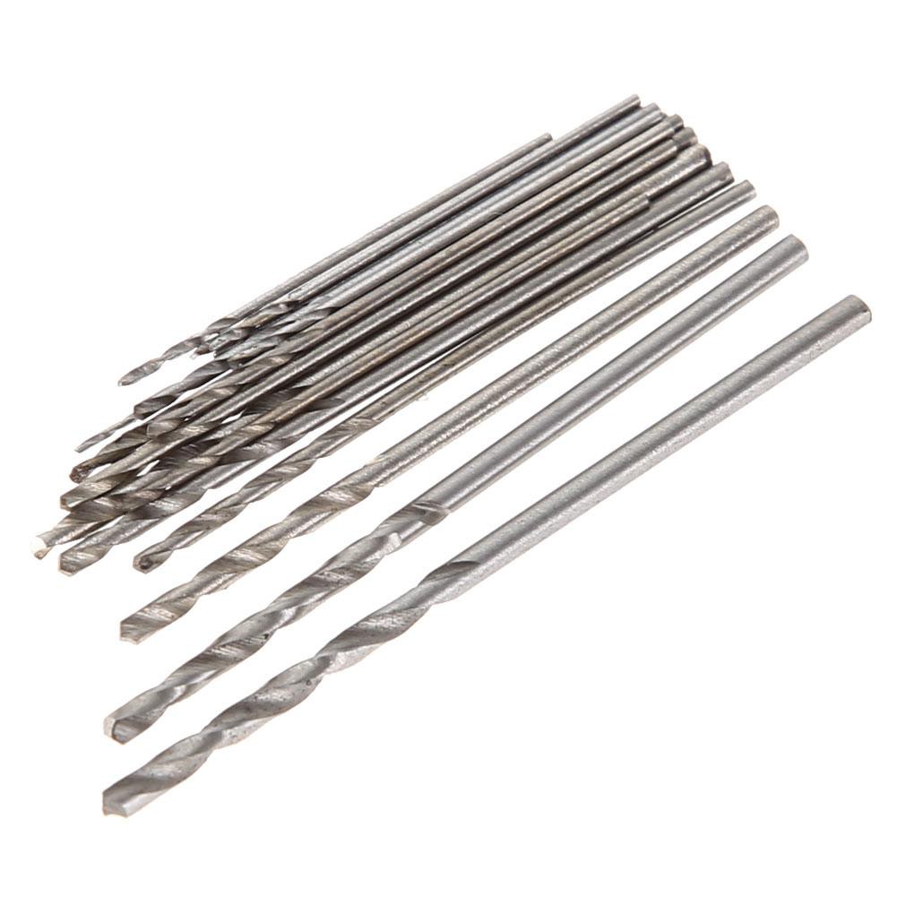 20x MICROBOX Tiny Micro HSS Twist Drill Bit Set 0.3mm-1.6mm Model Craft w/ Astarit.id♫♬