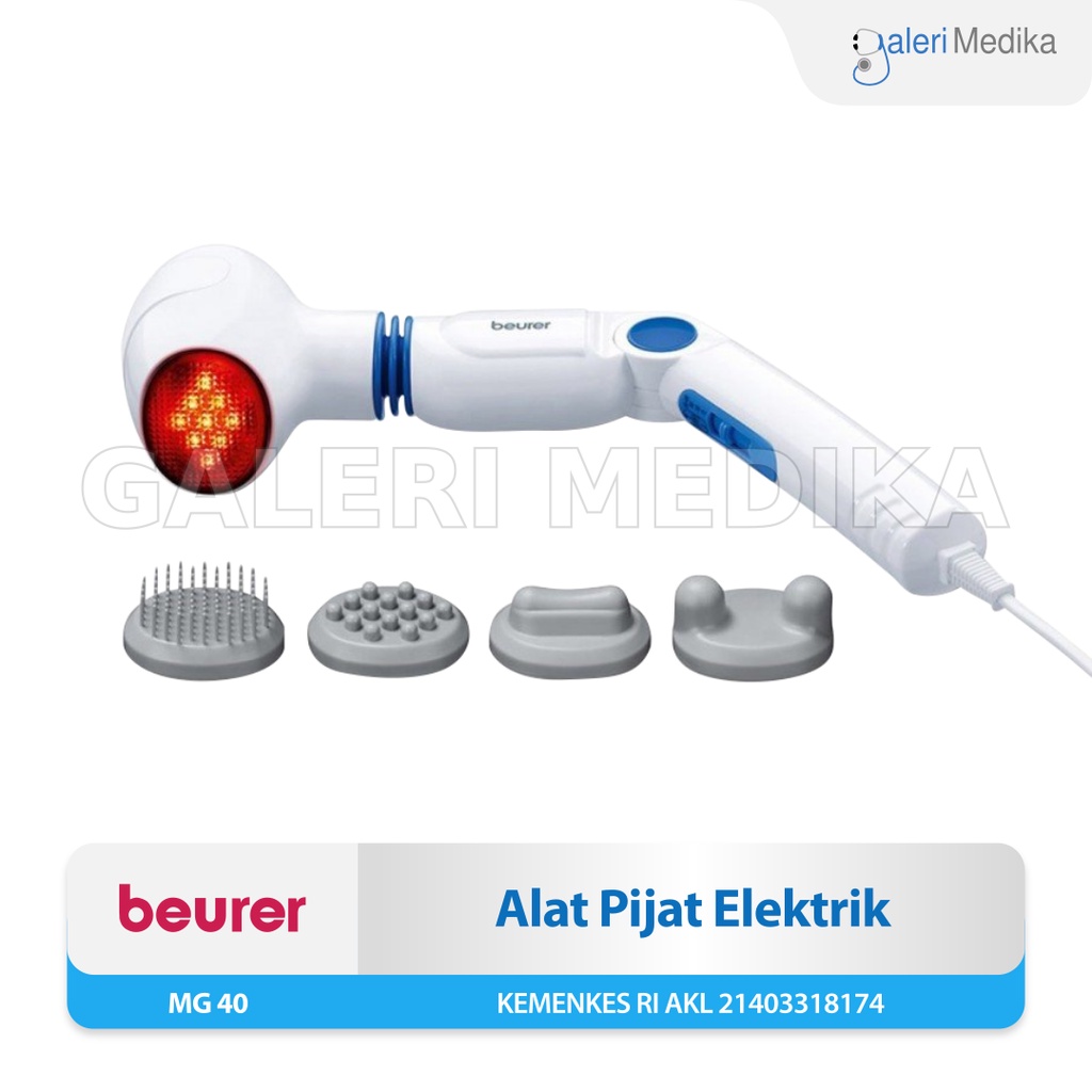 Alat Pijat Getar Inframerah / Massage Infra Red Beurer MG40 / MG-40/ MG 40