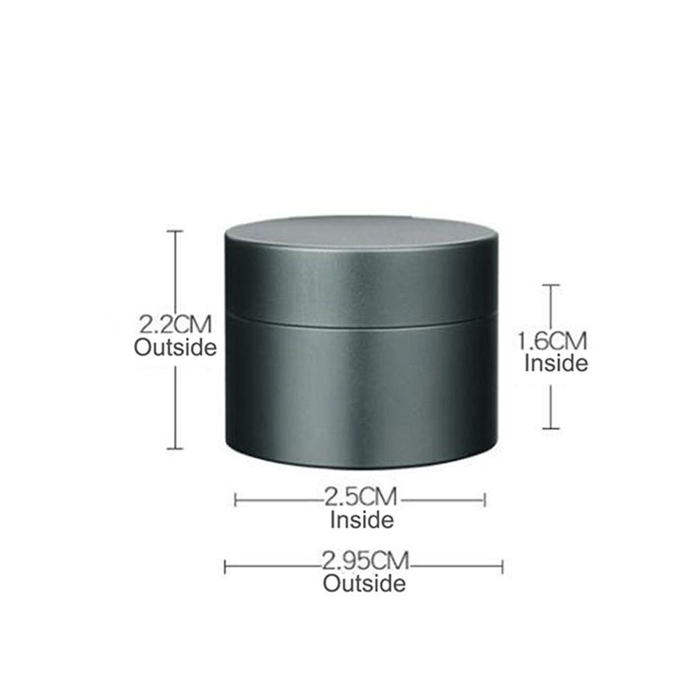 [Elegan] Botol Pil Tahan Air Perjalanan Luar Ruangan Penyimpanan Obat Sealing Bottle Pill Box