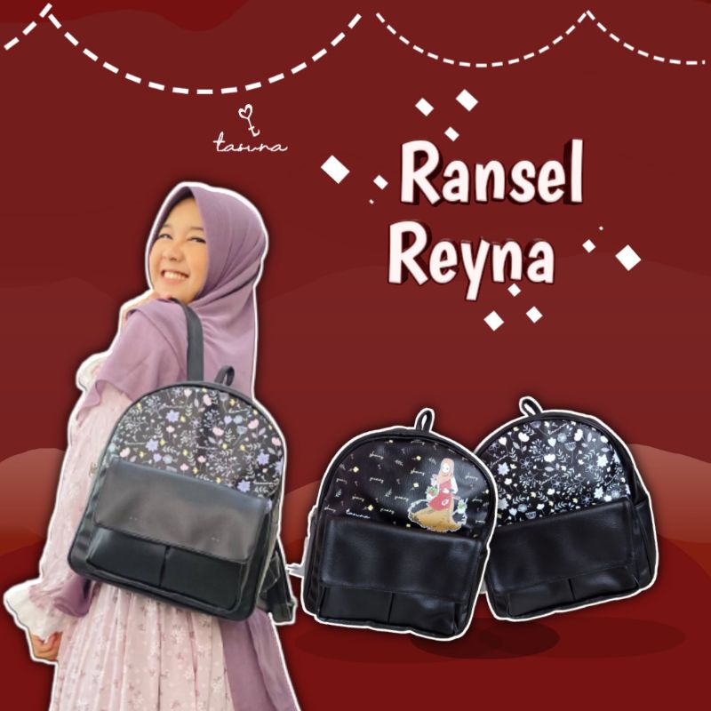 RANSEL REYNA BY TAS UNA BACKPACK KULIT SINTESIS TAS WANITA TAS ANAK TAS PUNGGUNG