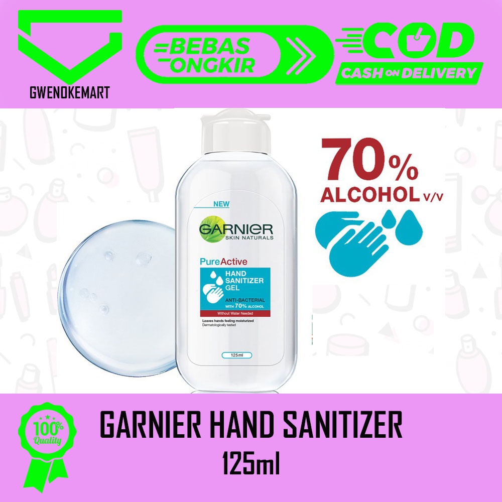 GARNIER HAND SANITIZER [125ml] SABUN CUCI TANGAN